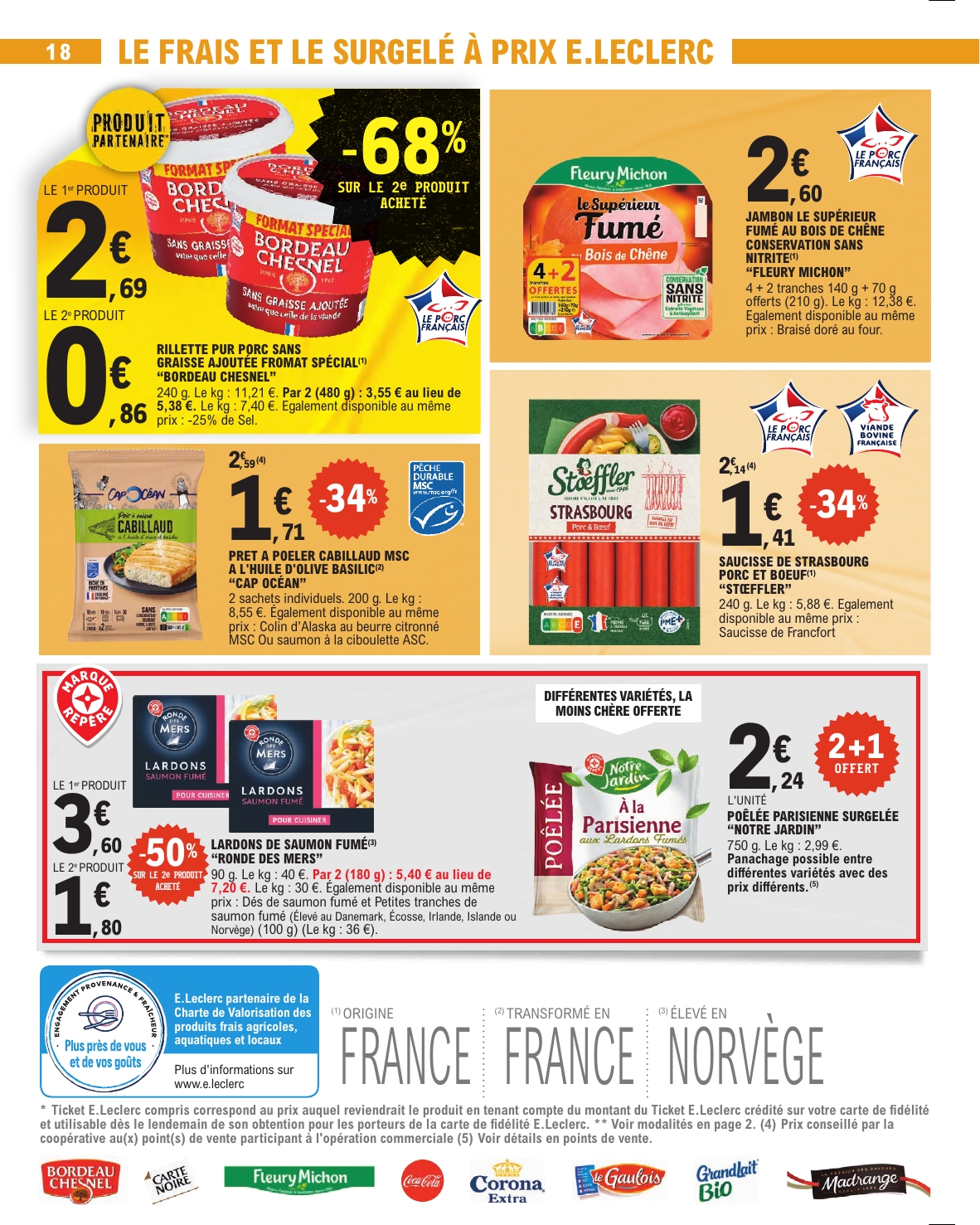 e-leclerc - Catalogue E.Leclerc valable du 13/01 au 24/01 - page: 18