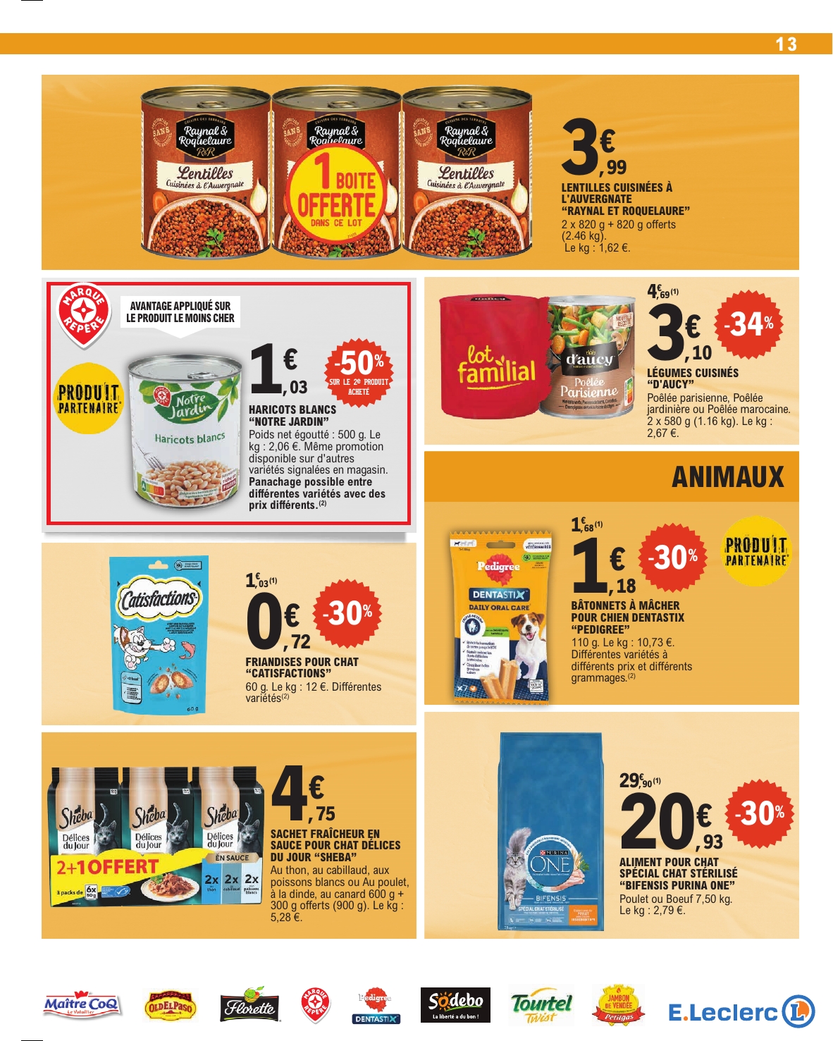 e-leclerc - Catalogue E.Leclerc valable du 13/01 au 24/01 - page: 13