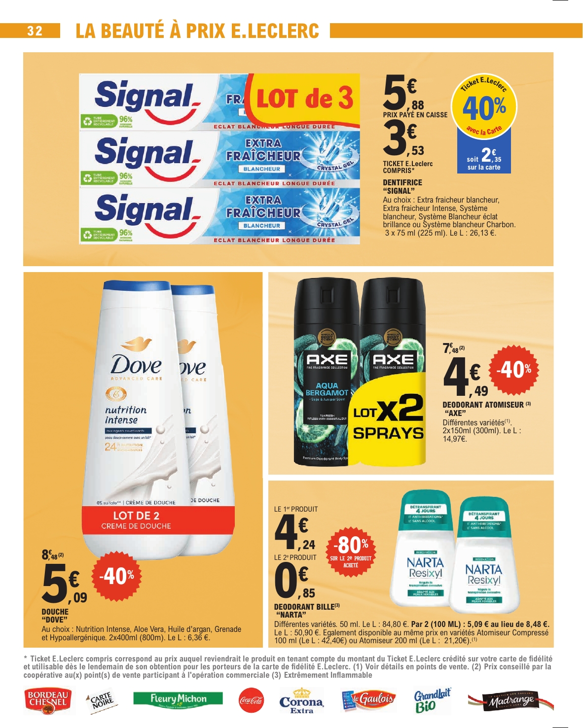 e-leclerc - Catalogue E.Leclerc valable du 13/01 au 24/01 - page: 32