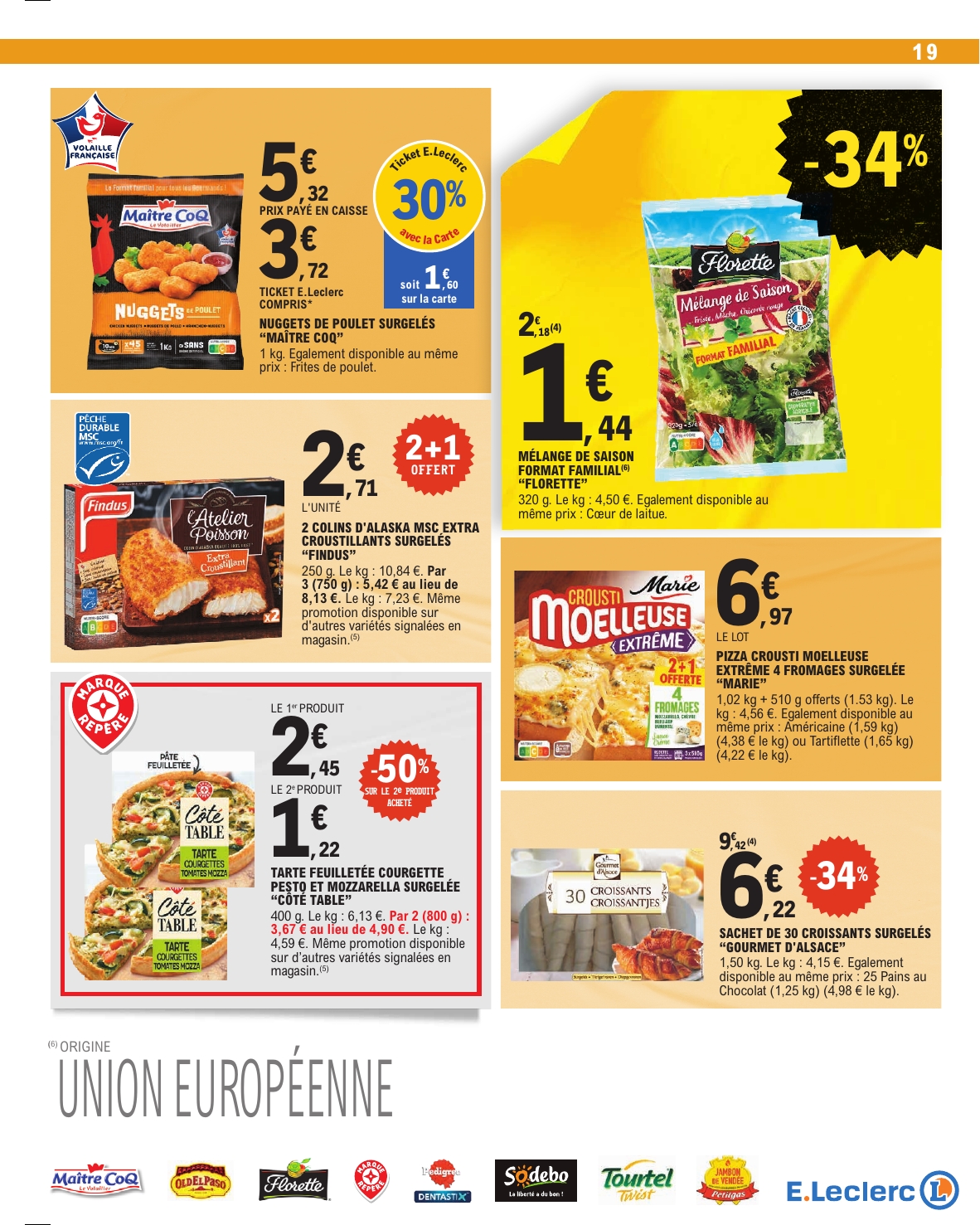e-leclerc - Catalogue E.Leclerc valable du 13/01 au 24/01 - page: 19