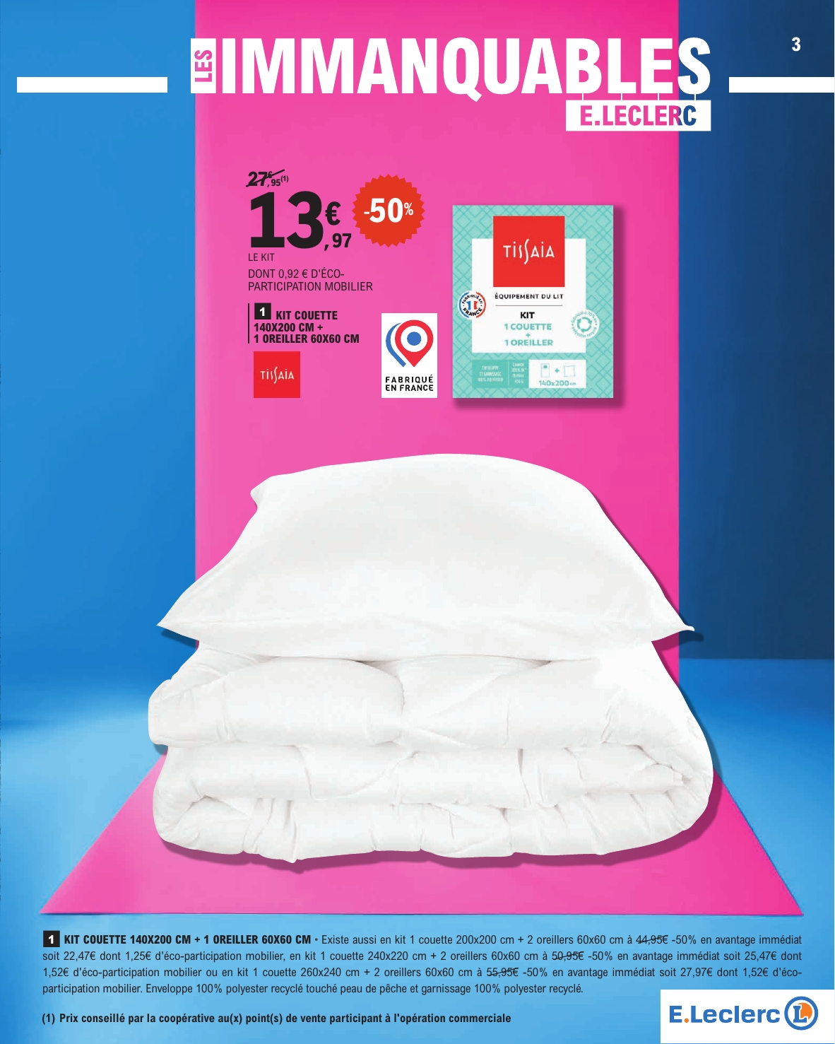 e-leclerc - Catalogue E.Leclerc valable du 13/01 au 24/01 - page: 3