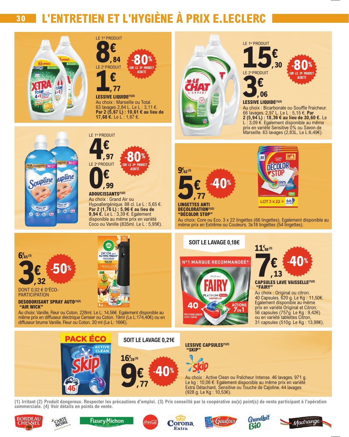 e-leclerc - Catalogue E.Leclerc valable du 13/01 au 24/01 - page: 30