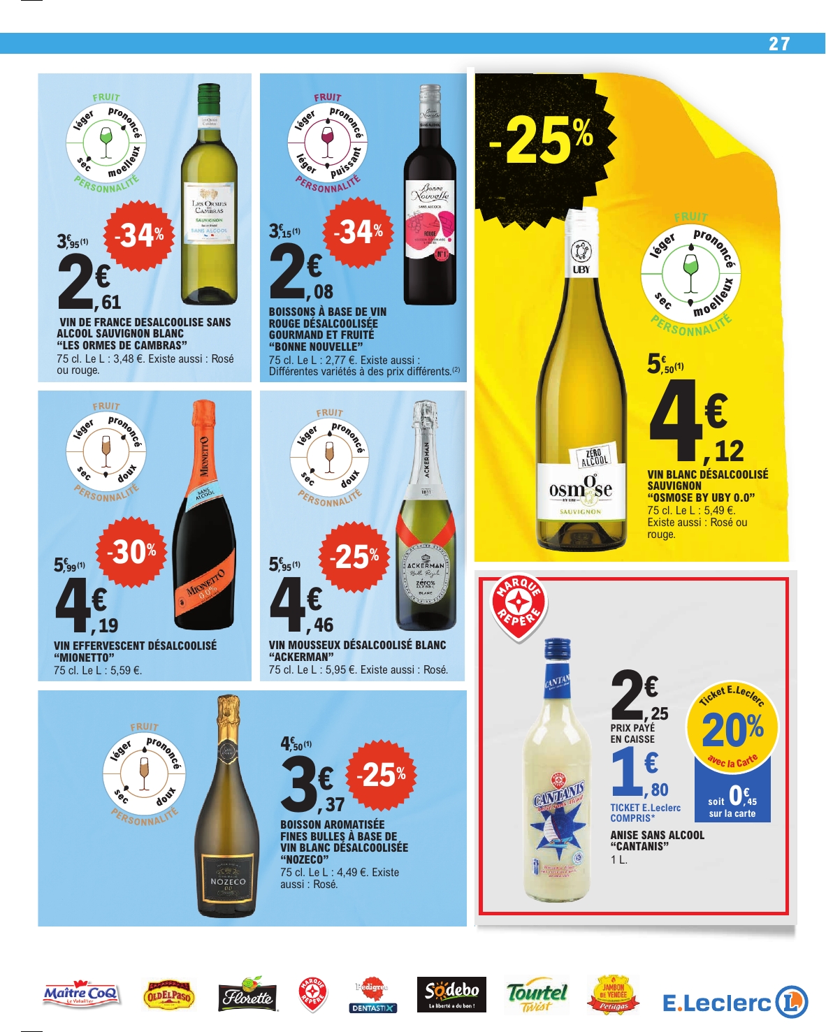 e-leclerc - Catalogue E.Leclerc valable du 13/01 au 24/01 - page: 27