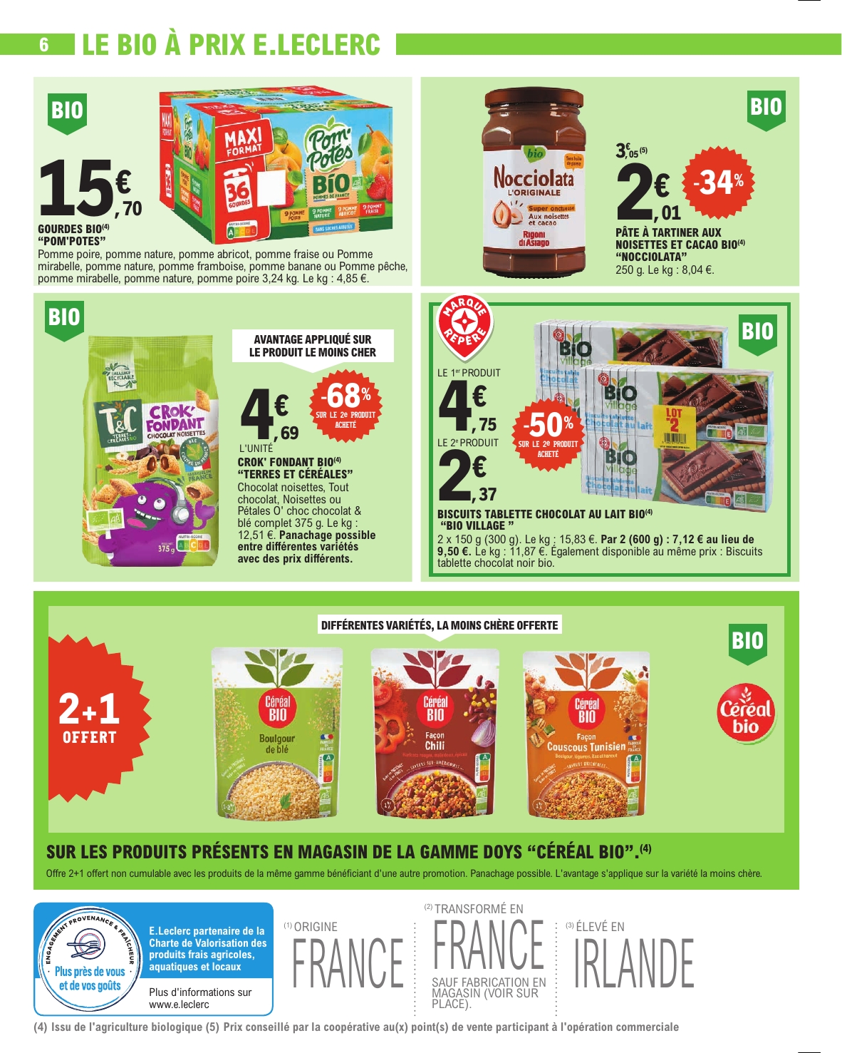 e-leclerc - Catalogue E.Leclerc valable du 13/01 au 24/01 - page: 6