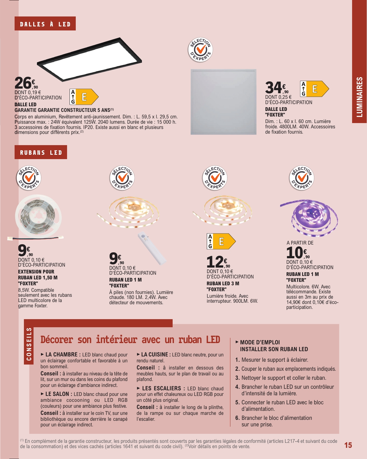 e-leclerc - Catalogue E.Leclerc - Brico valable du 20/01 au 21/02 - page: 15