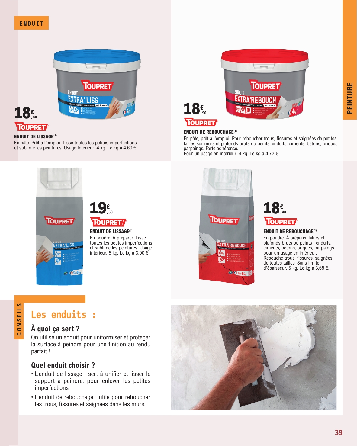 e-leclerc - Catalogue E.Leclerc - Brico valable du 20/01 au 21/02 - page: 39