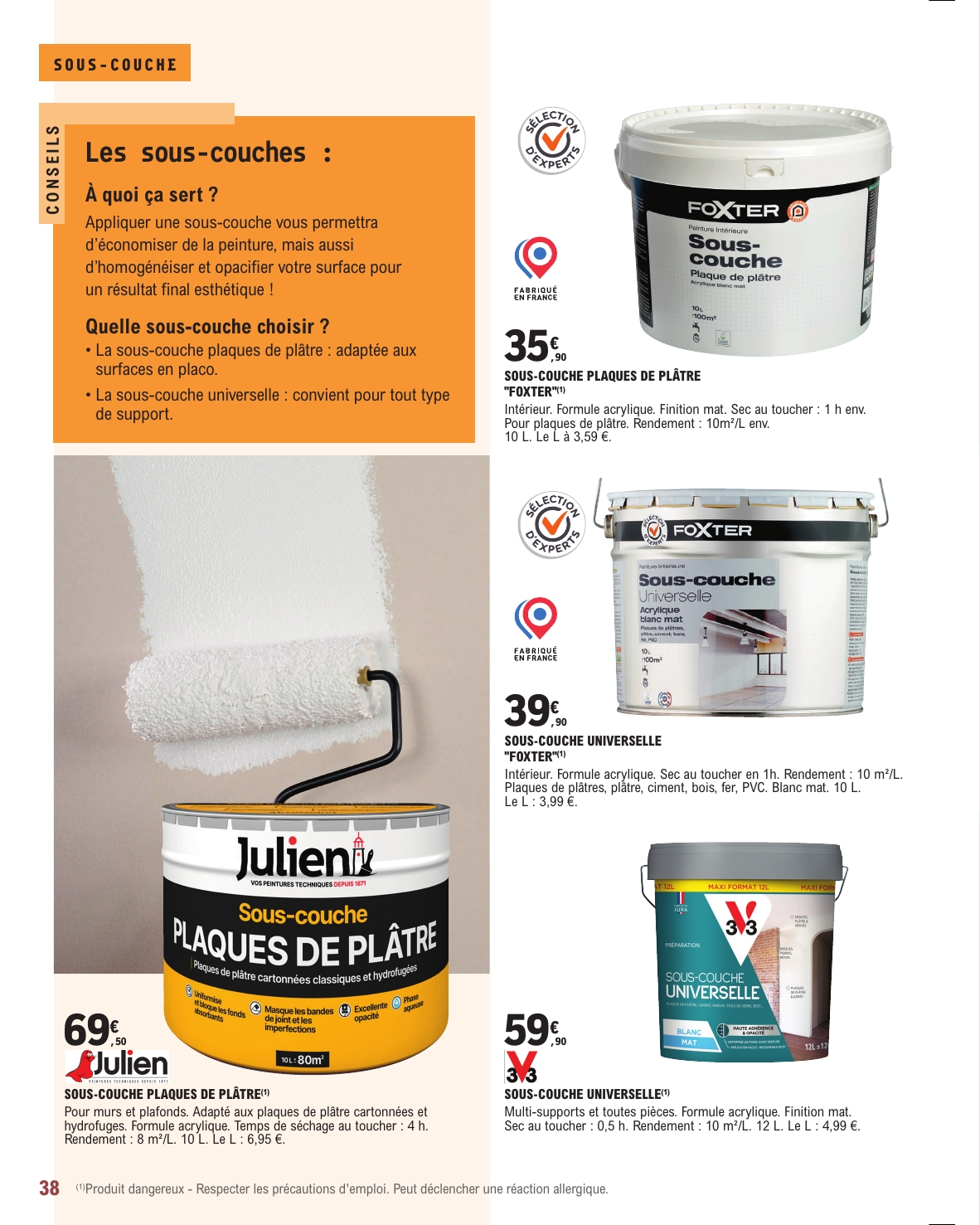 e-leclerc - Catalogue E.Leclerc - Brico valable du 20/01 au 21/02 - page: 38