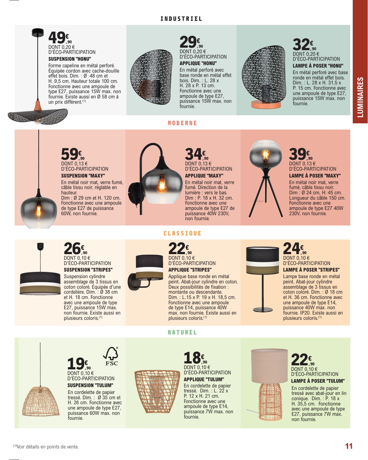 e-leclerc - Catalogue E.Leclerc - Brico valable du 20/01 au 21/02 - page: 11