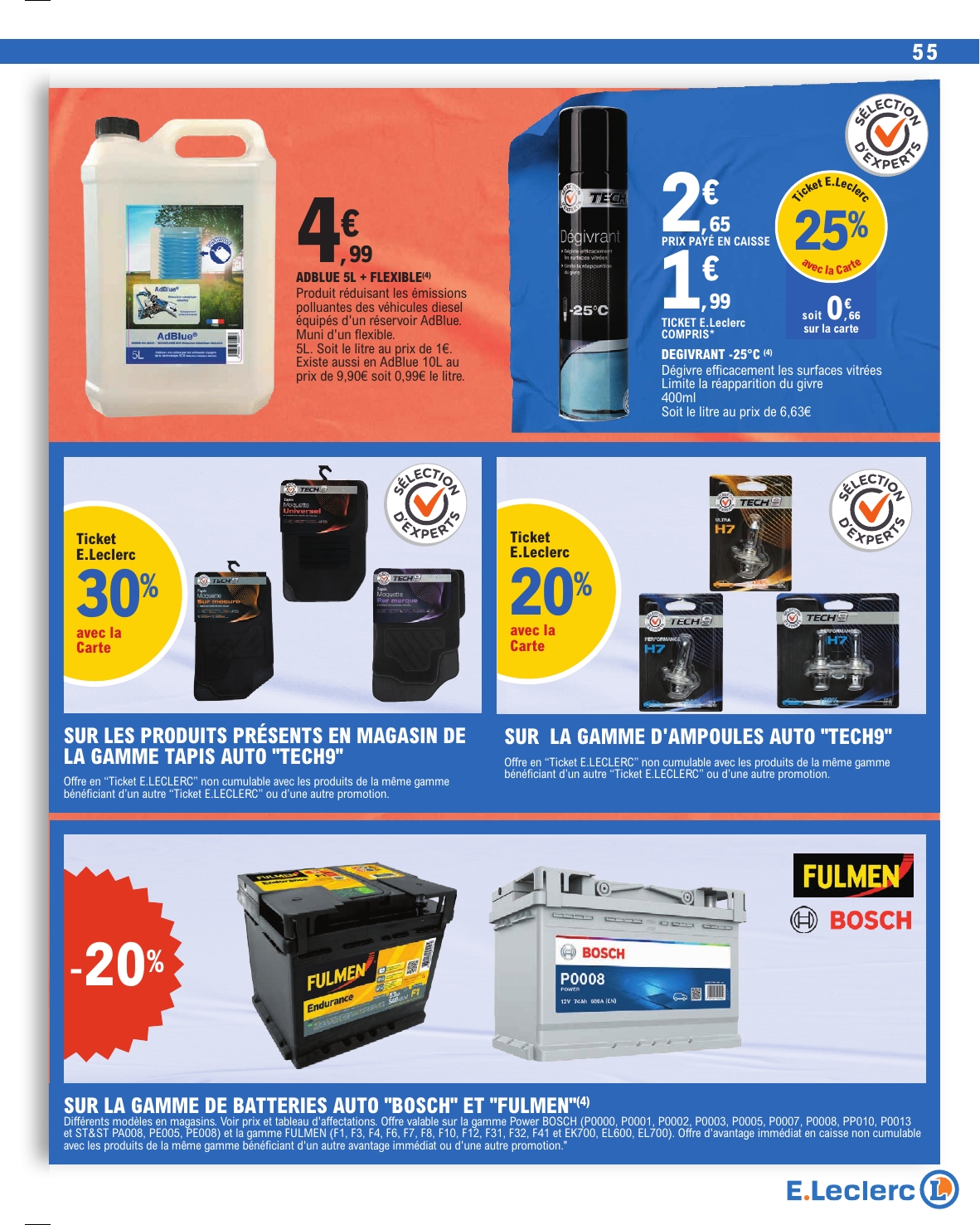 e-leclerc - Catalogue E.Leclerc valable du 20/01 au 31/01 - page: 55
