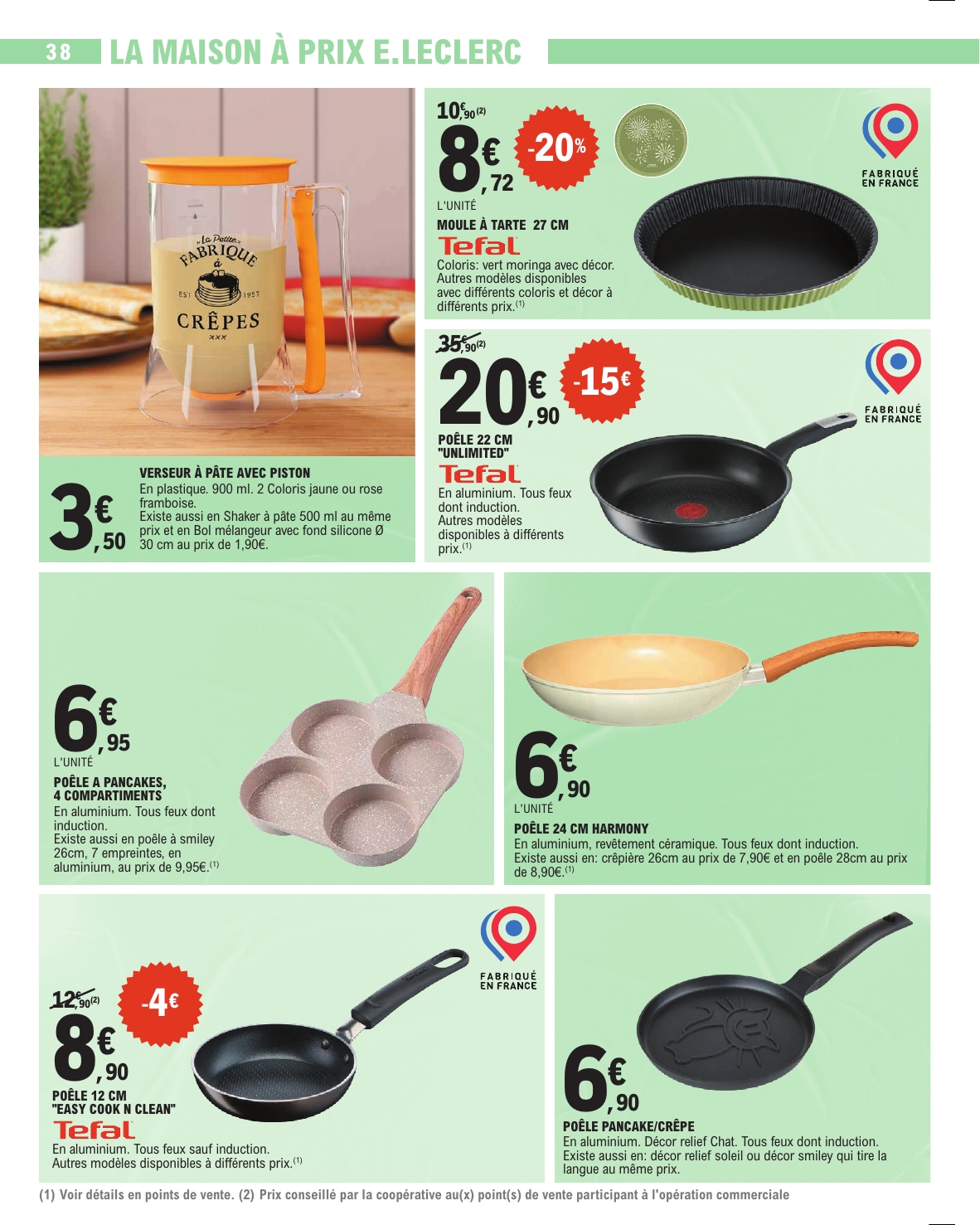e-leclerc - Catalogue E.Leclerc valable du 20/01 au 31/01 - page: 38