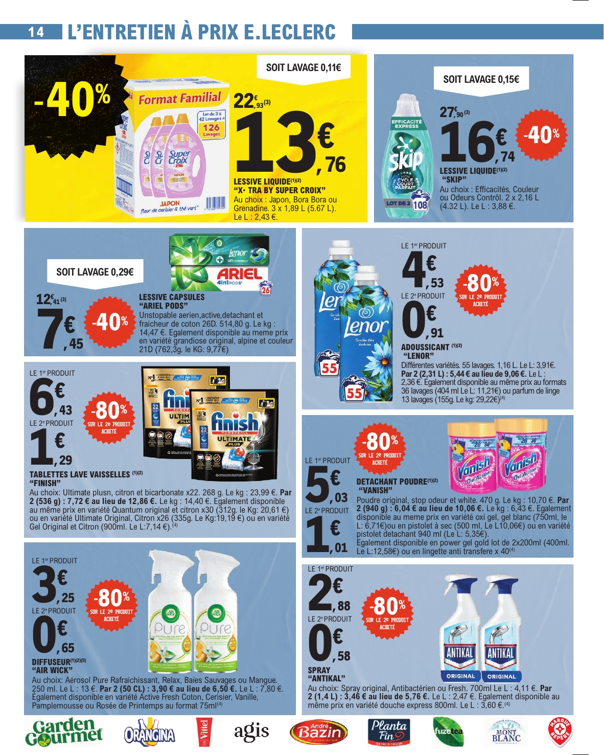 e-leclerc - Catalogue E.Leclerc valable du 20/01 au 31/01 - page: 14