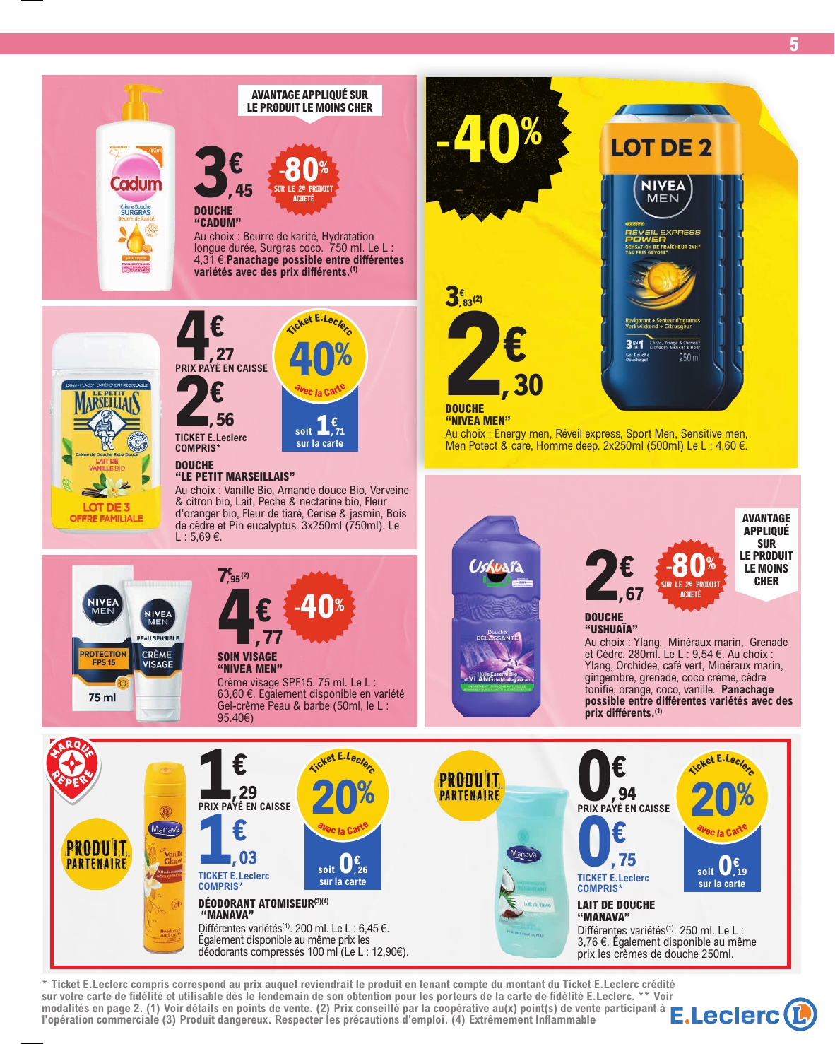 e-leclerc - Catalogue E.Leclerc valable du 20/01 au 31/01 - page: 5