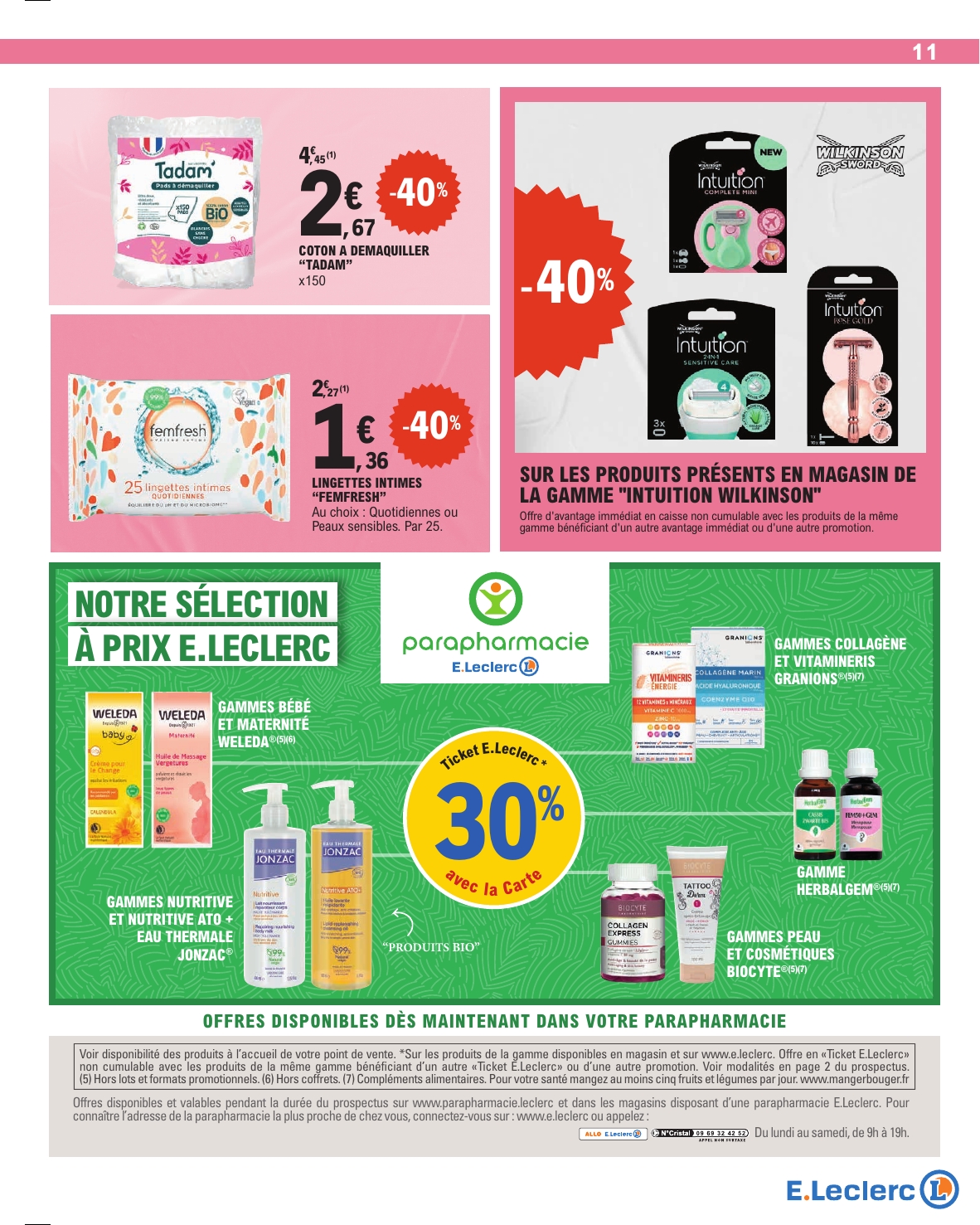 e-leclerc - Catalogue E.Leclerc valable du 20/01 au 31/01 - page: 11