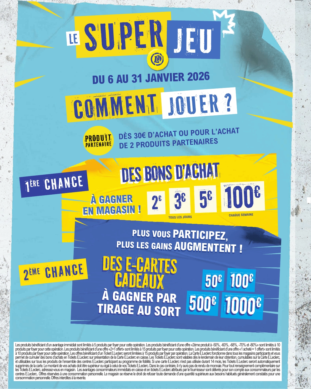 e-leclerc - Catalogue E.Leclerc valable du 20/01 au 31/01 - page: 2