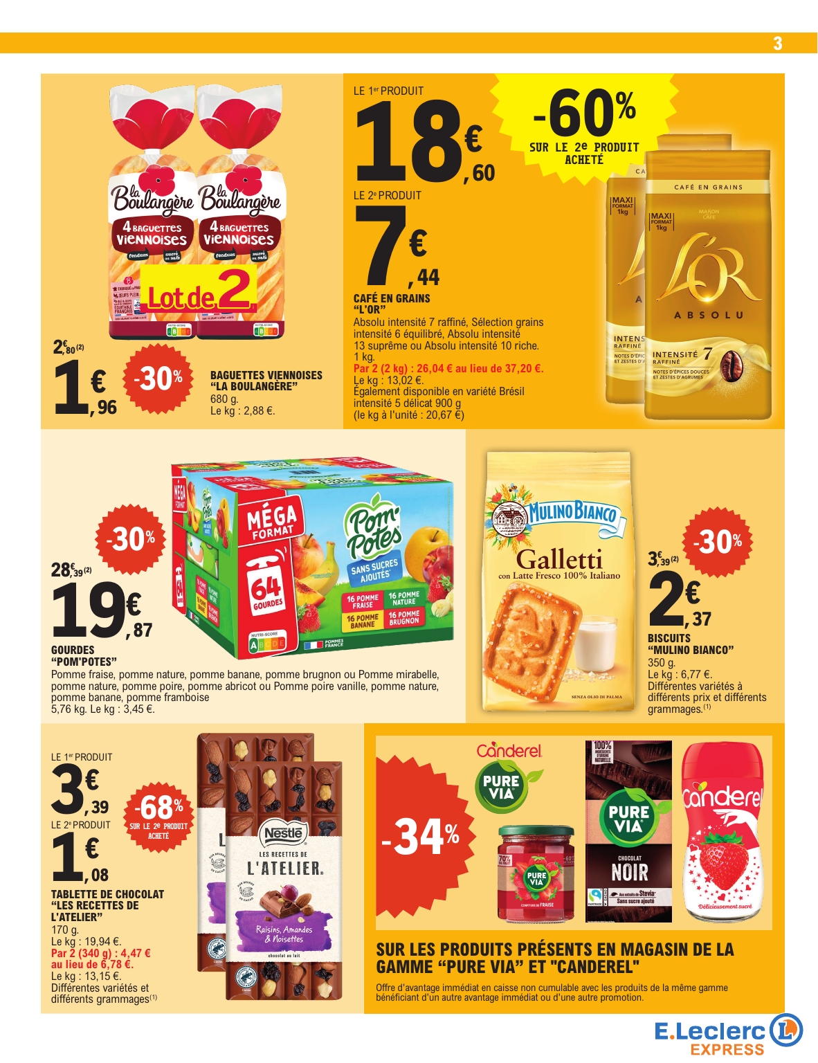 e-leclerc - Catalogue E.Leclerc - Express valable du 27/01 au 07/02 - page: 3
