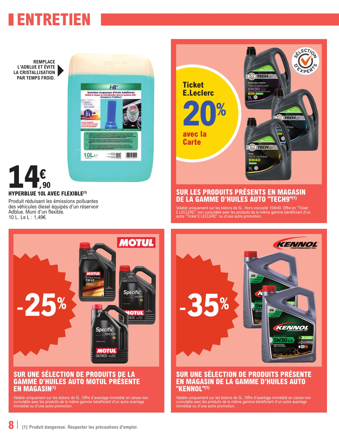 e-leclerc - Catalogue E.Leclerc - L'auto valable du 27/01 au 21/02 - page: 8