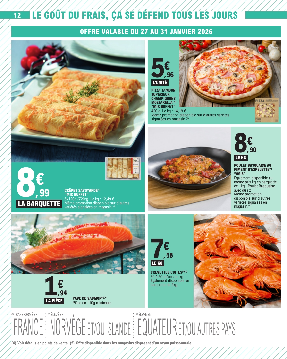 e-leclerc - Catalogue E.Leclerc valable du 27/01 au 07/02 - page: 12