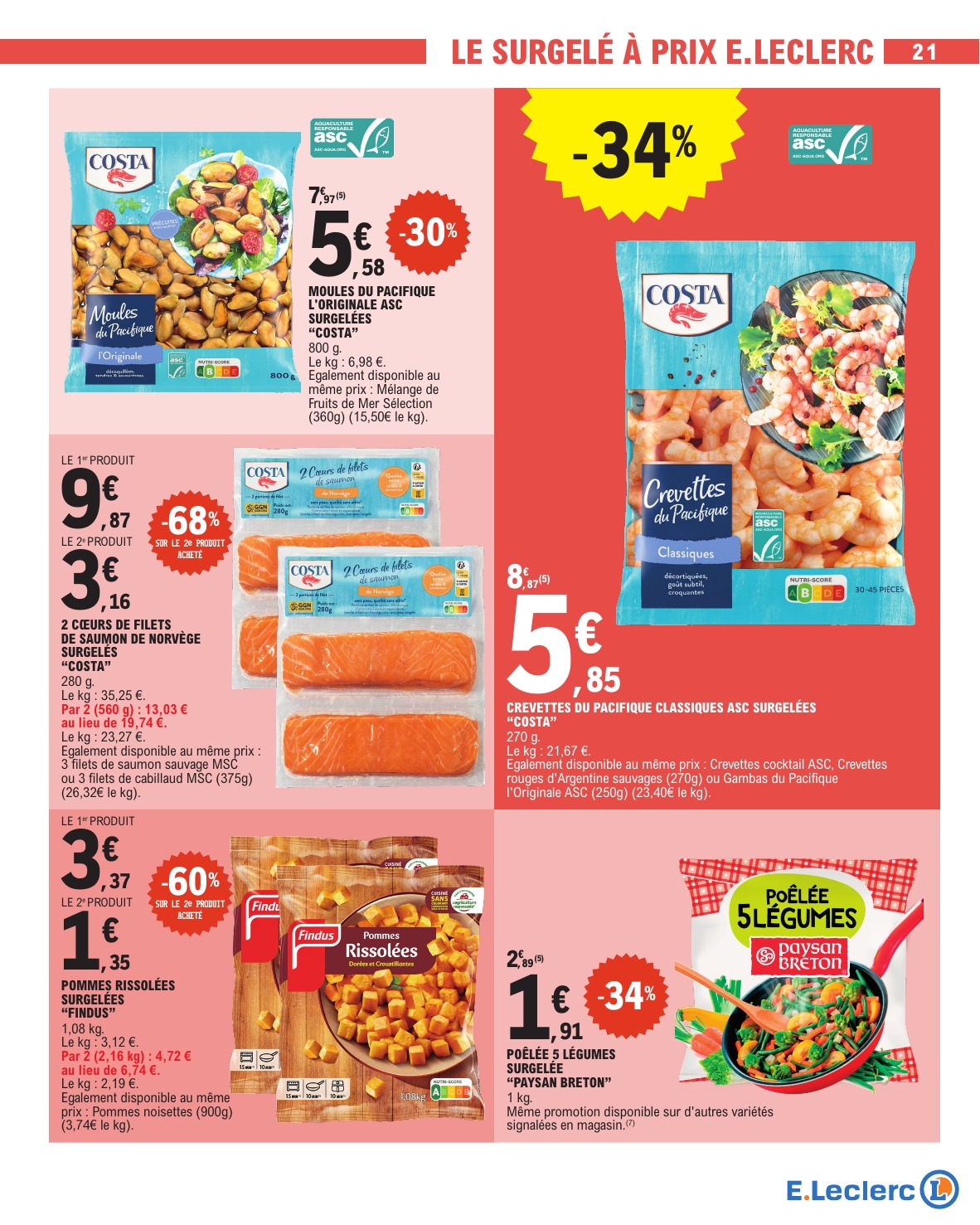e-leclerc - Catalogue E.Leclerc valable du 27/01 au 07/02 - page: 21