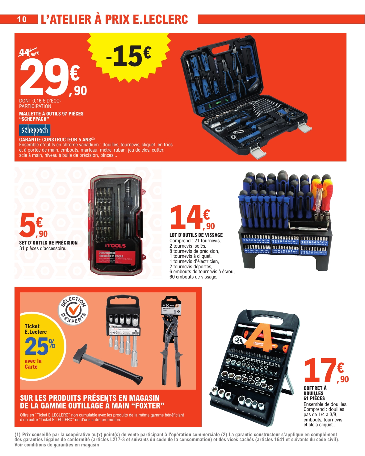 e-leclerc - Catalogue E.Leclerc - Spécial Bricolage valable du 27/01 au 07/02 - page: 10
