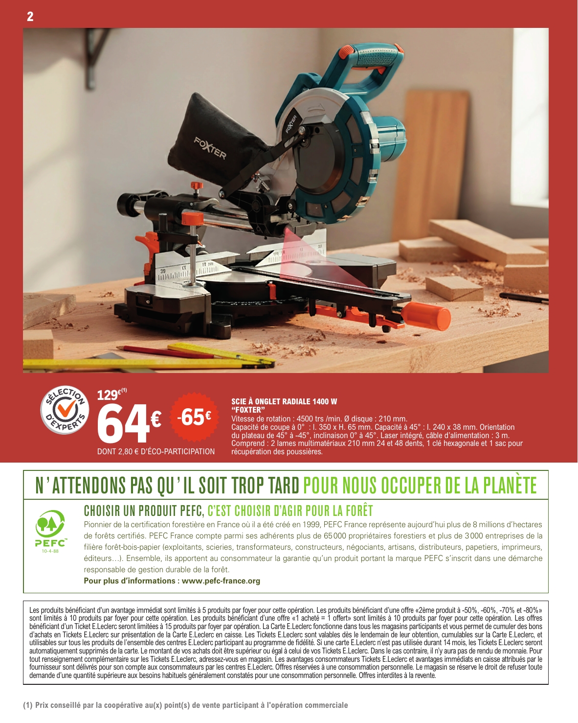 e-leclerc - Catalogue E.Leclerc - Spécial Bricolage valable du 27/01 au 07/02 - page: 2