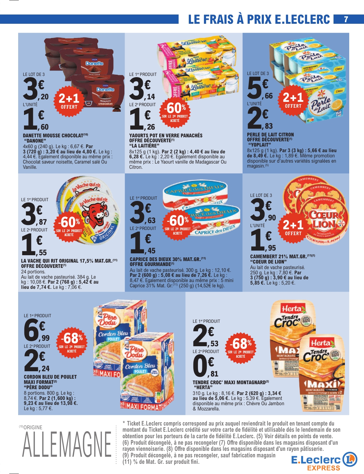 e-leclerc - Catalogue E.Leclerc - Express valable du 03/02/2026 au 14/02/2026 - page: 7