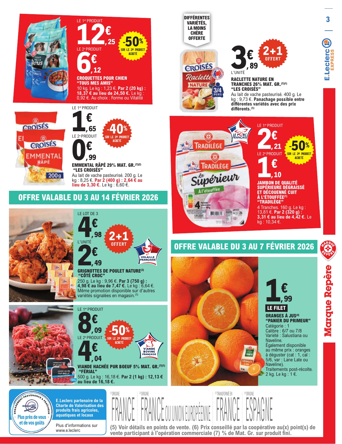 e-leclerc - Catalogue E.Leclerc - Express valable du 03/02/2026 au 14/02/2026 - page: 3