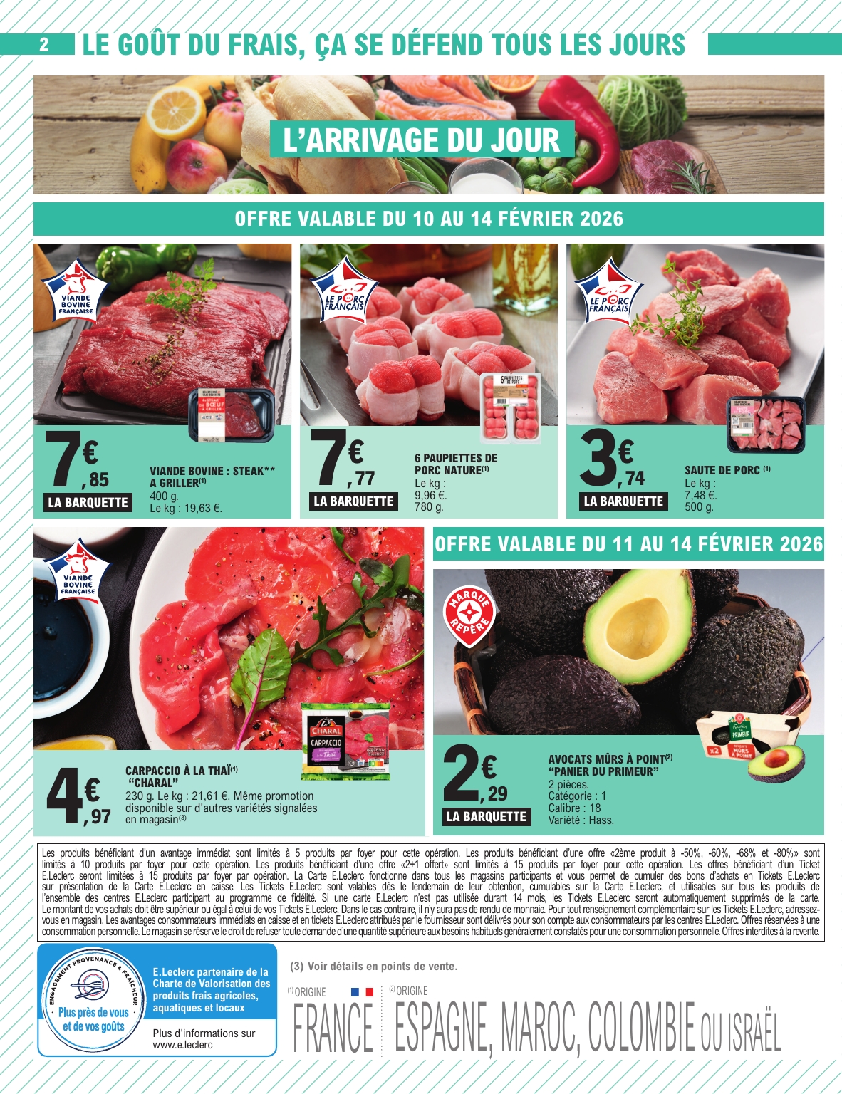 e-leclerc - Catalogue E.Leclerc - Express valable du 10/02/2026 au 21/02/2026 - page: 2