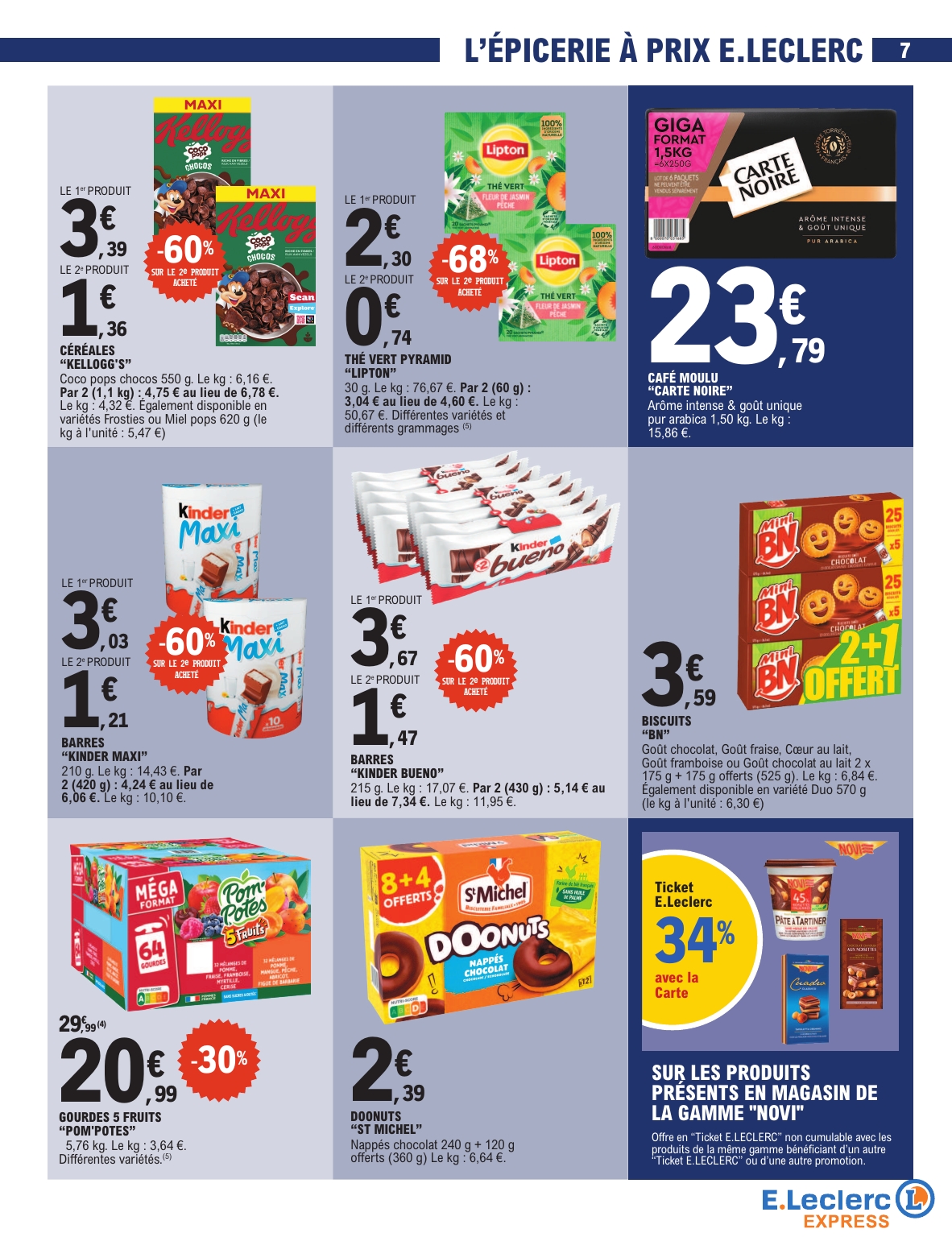 e-leclerc - Catalogue E.Leclerc - Express valable du 10/02/2026 au 21/02/2026 - page: 7