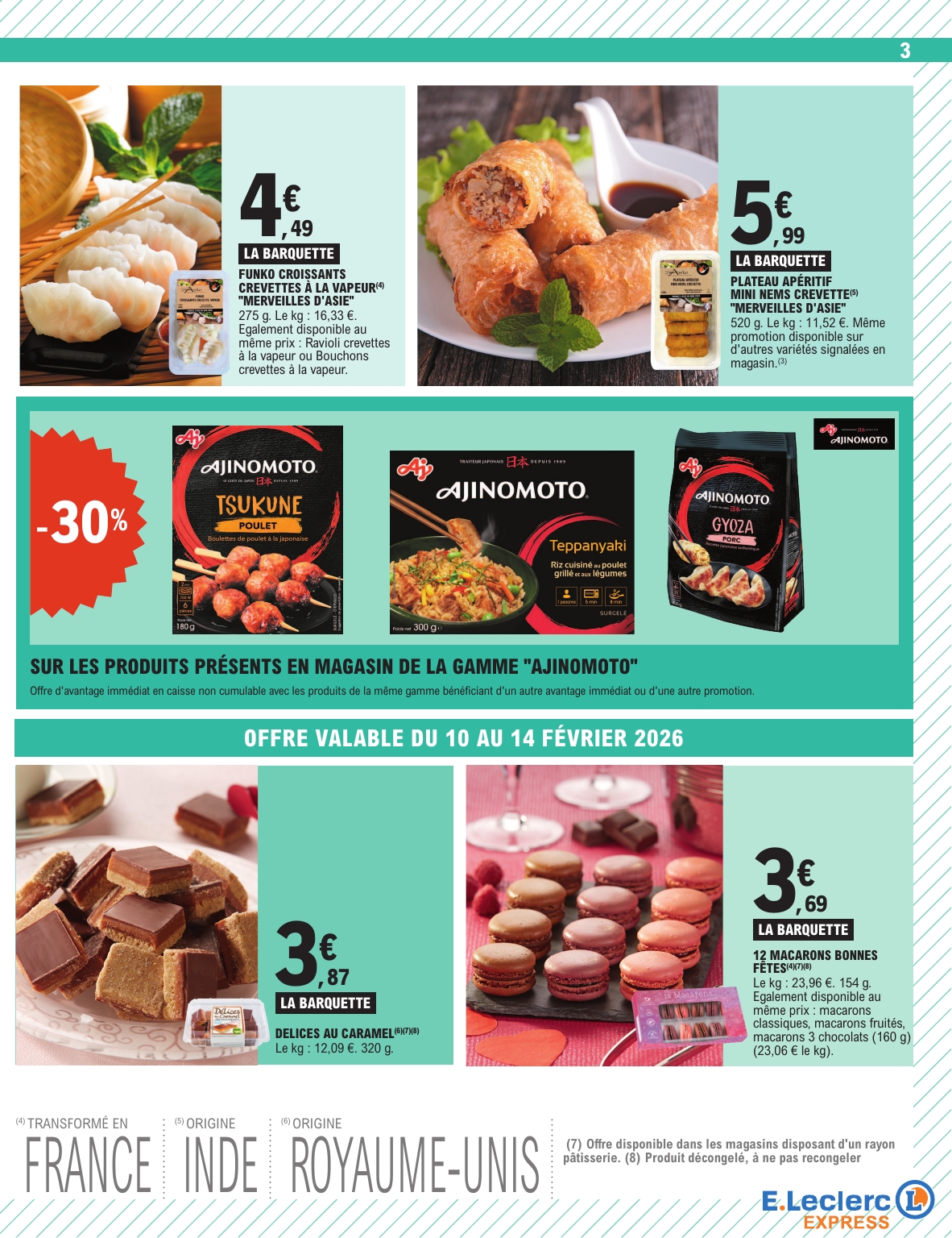 e-leclerc - Catalogue E.Leclerc - Express valable du 10/02/2026 au 21/02/2026 - page: 3