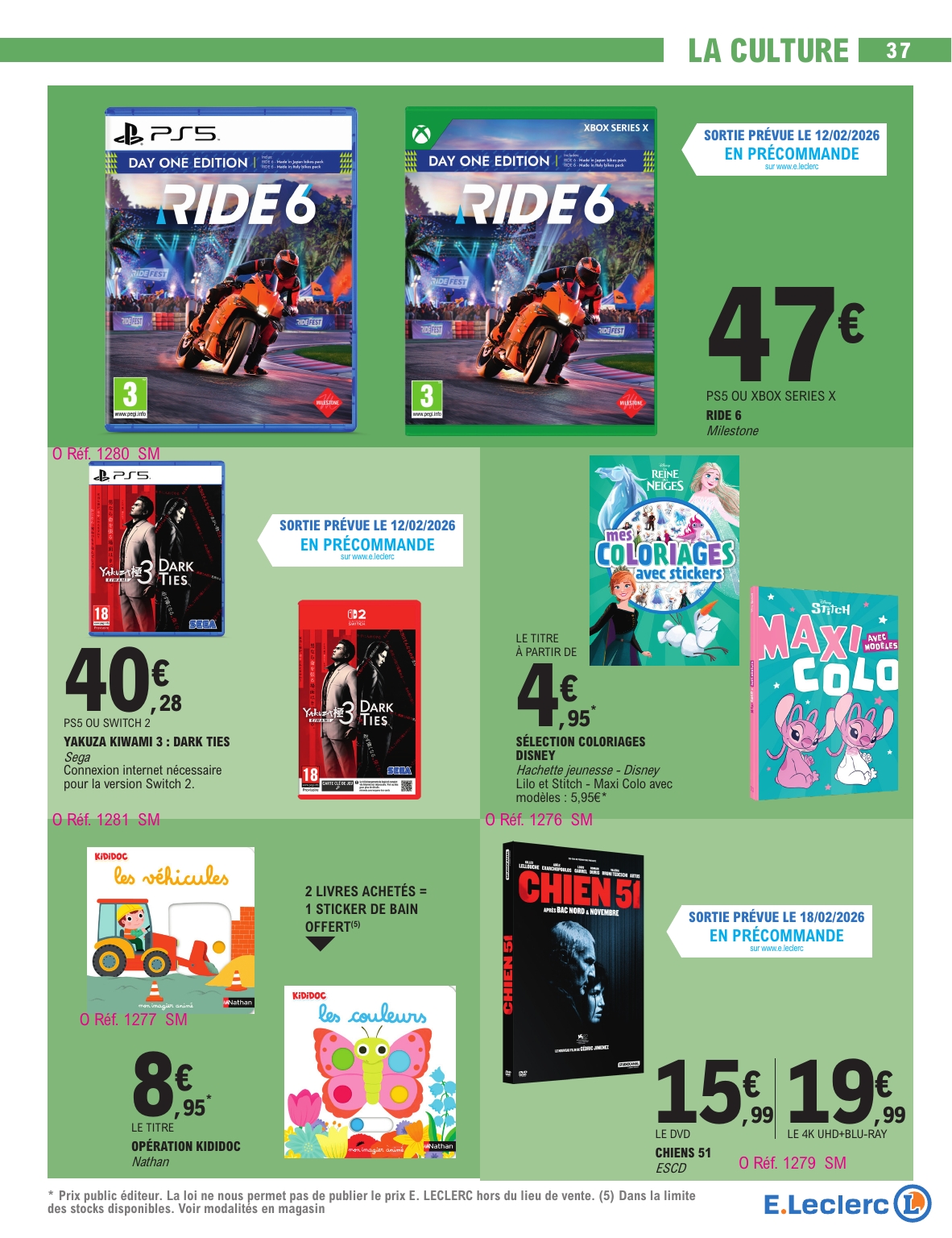 e-leclerc - Catalogue E.Leclerc valable du 10/02/2026 au 21/02/2026 - page: 37