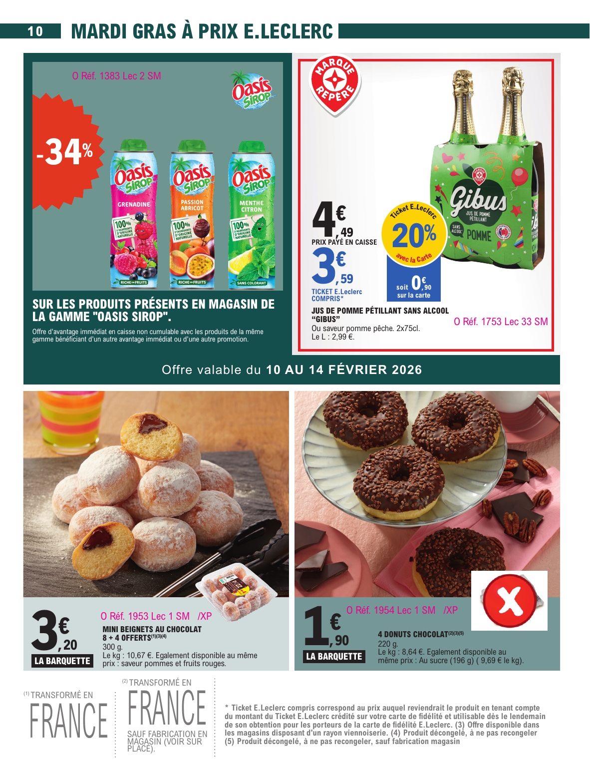 e-leclerc - Catalogue E.Leclerc valable du 10/02/2026 au 21/02/2026 - page: 10