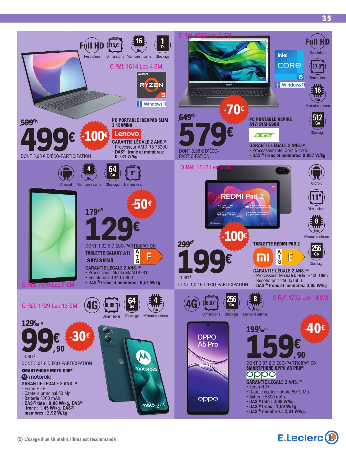 e-leclerc - Catalogue E.Leclerc valable du 10/02/2026 au 21/02/2026 - page: 35