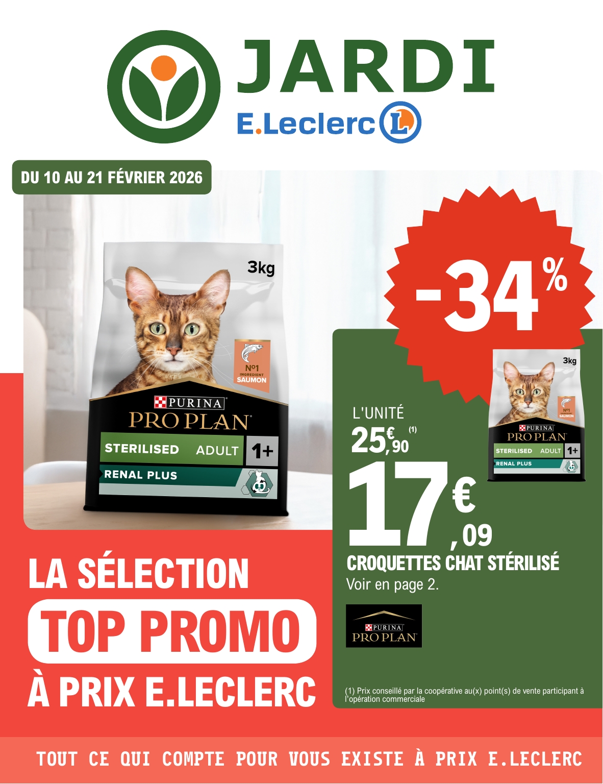 e-leclerc - Catalogue E.Leclerc - Animalerie valable du 10/02/2026 au 21/02/2026