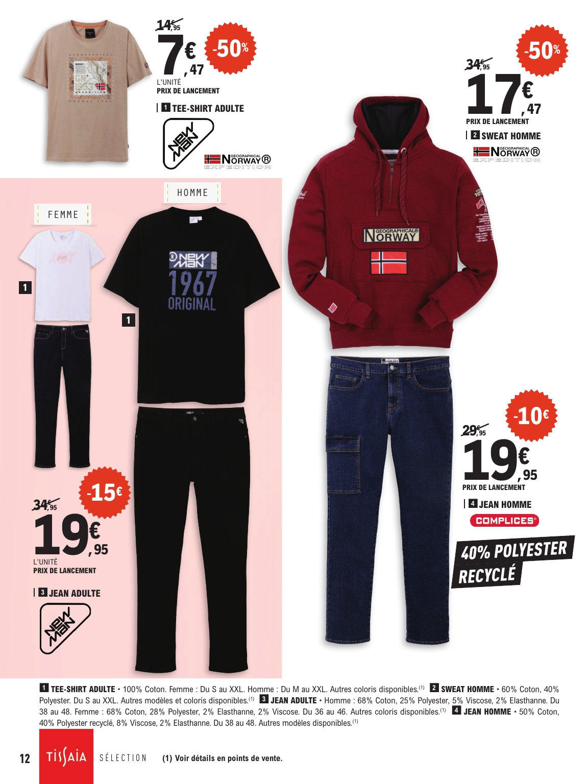 e-leclerc - Catalogue E.Leclerc - Jeans valable du 10/02/2026 au 21/02/2026 - page: 12