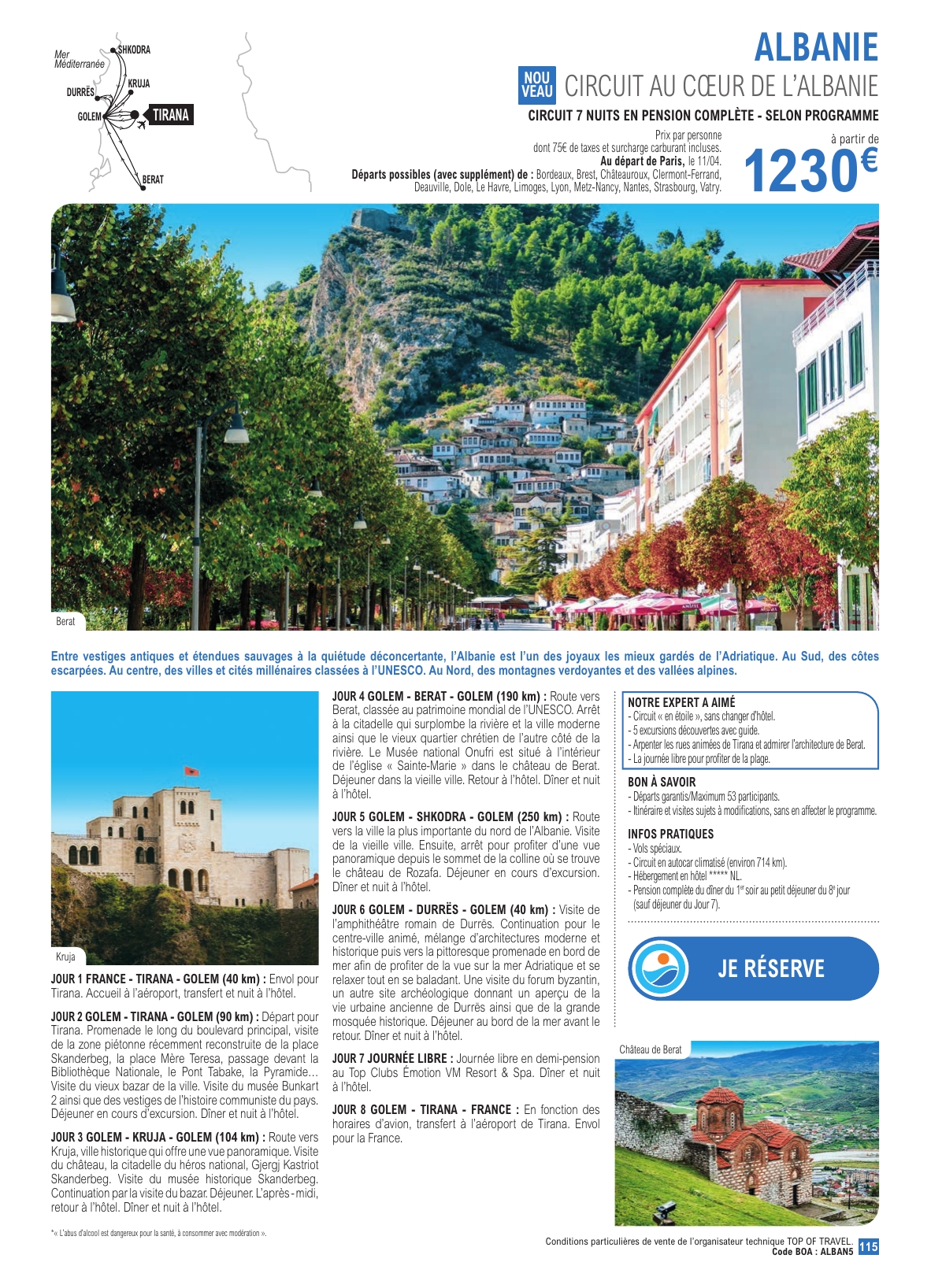 e-leclerc - Catalogue E.Leclerc - Voyages valable du 16/01/2026 au 31/10/2026 - page: 115