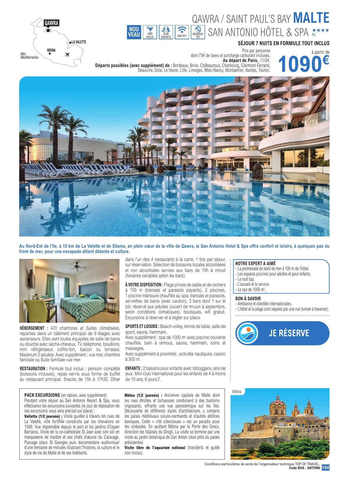 e-leclerc - Catalogue E.Leclerc - Voyages valable du 16/01/2026 au 31/10/2026 - page: 104