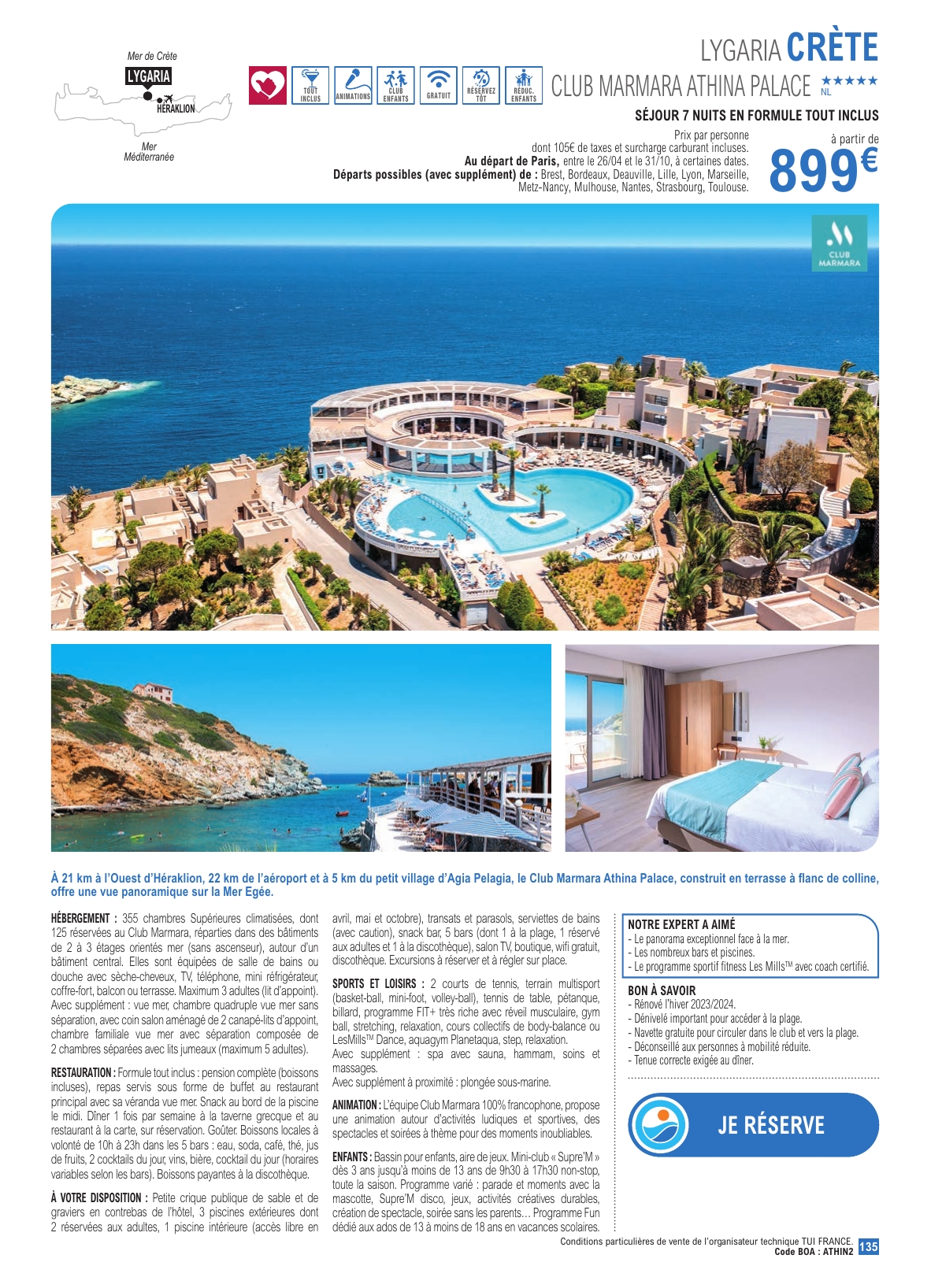 e-leclerc - Catalogue E.Leclerc - Voyages valable du 16/01/2026 au 31/10/2026 - page: 135