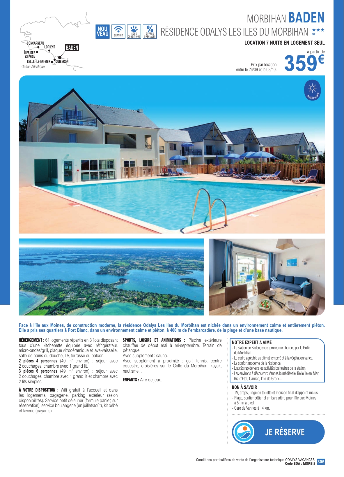 e-leclerc - Catalogue E.Leclerc - Voyages valable du 16/01/2026 au 31/10/2026 - page: 306