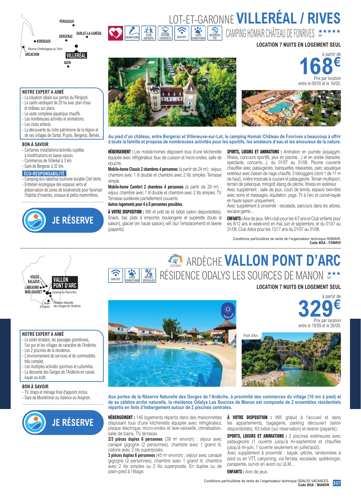 e-leclerc - Catalogue E.Leclerc - Voyages valable du 16/01/2026 au 31/10/2026 - page: 337