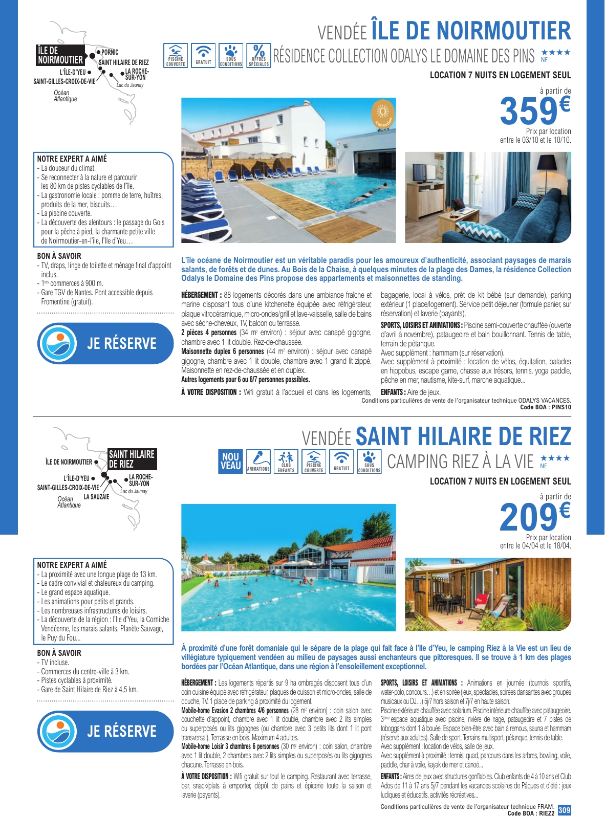 e-leclerc - Catalogue E.Leclerc - Voyages valable du 16/01/2026 au 31/10/2026 - page: 309