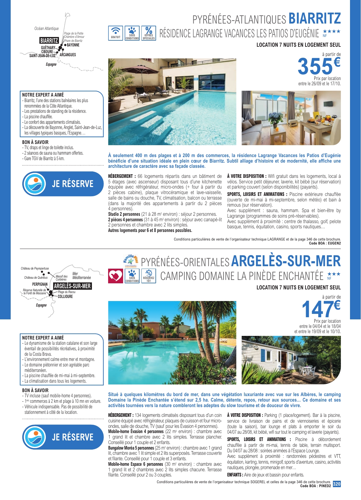 e-leclerc - Catalogue E.Leclerc - Voyages valable du 16/01/2026 au 31/10/2026 - page: 320