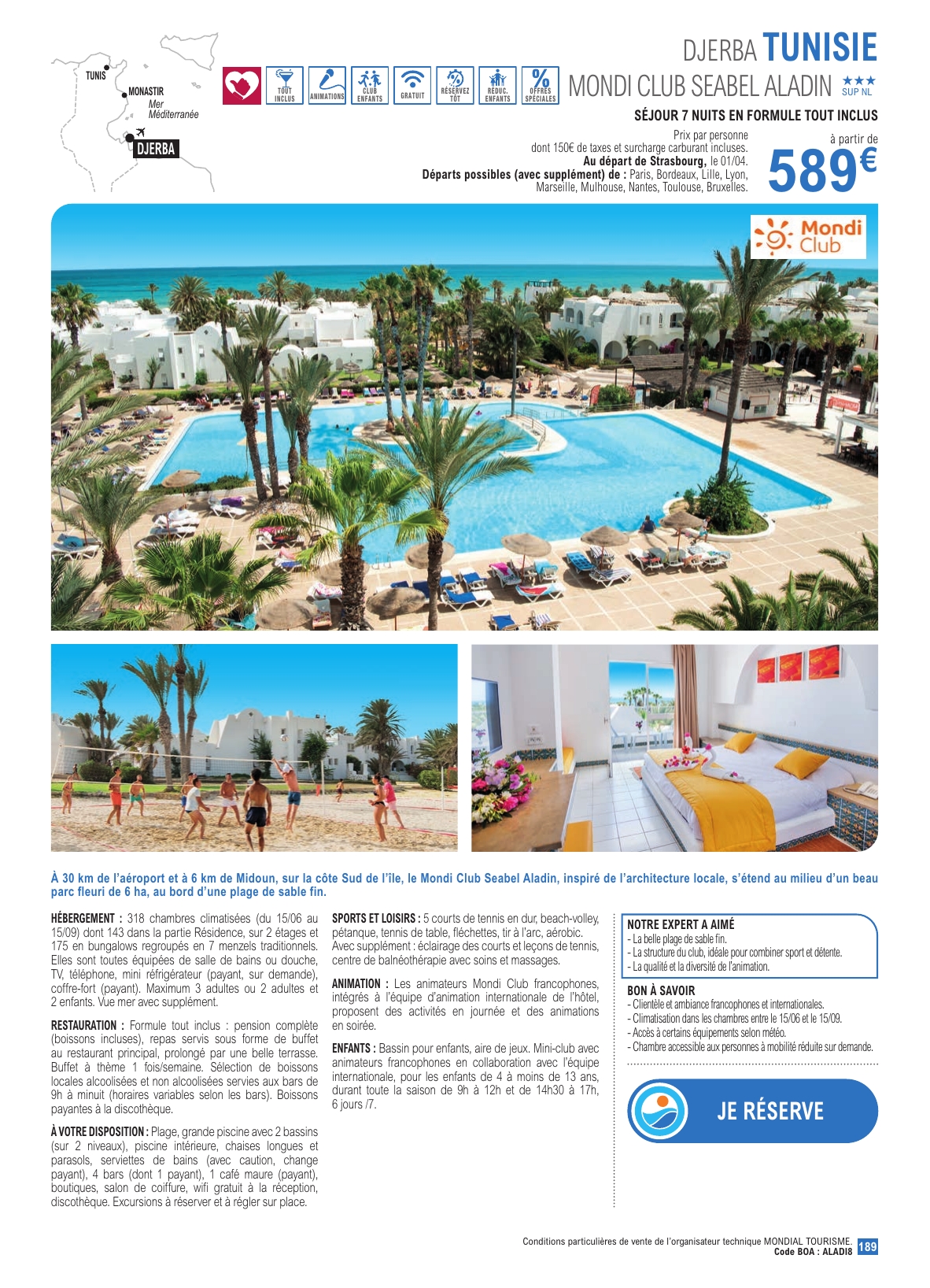 e-leclerc - Catalogue E.Leclerc - Voyages valable du 16/01/2026 au 31/10/2026 - page: 189