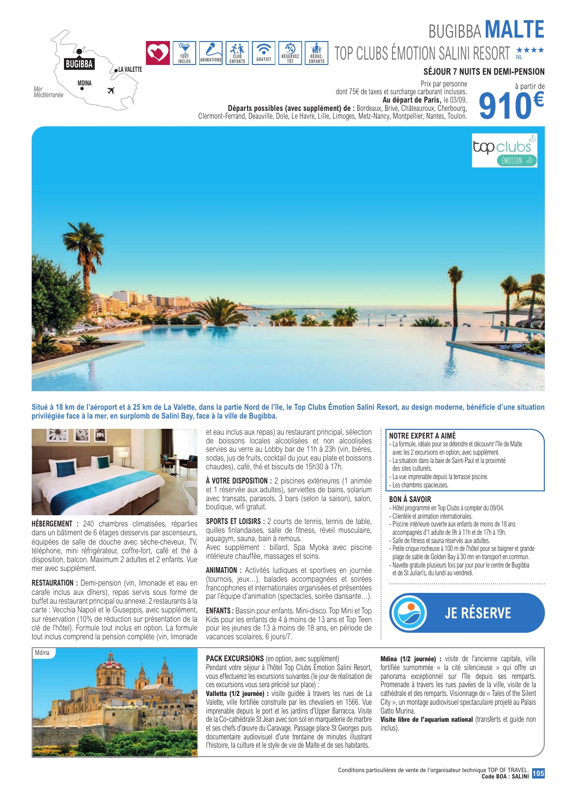 e-leclerc - Catalogue E.Leclerc - Voyages valable du 16/01/2026 au 31/10/2026 - page: 105