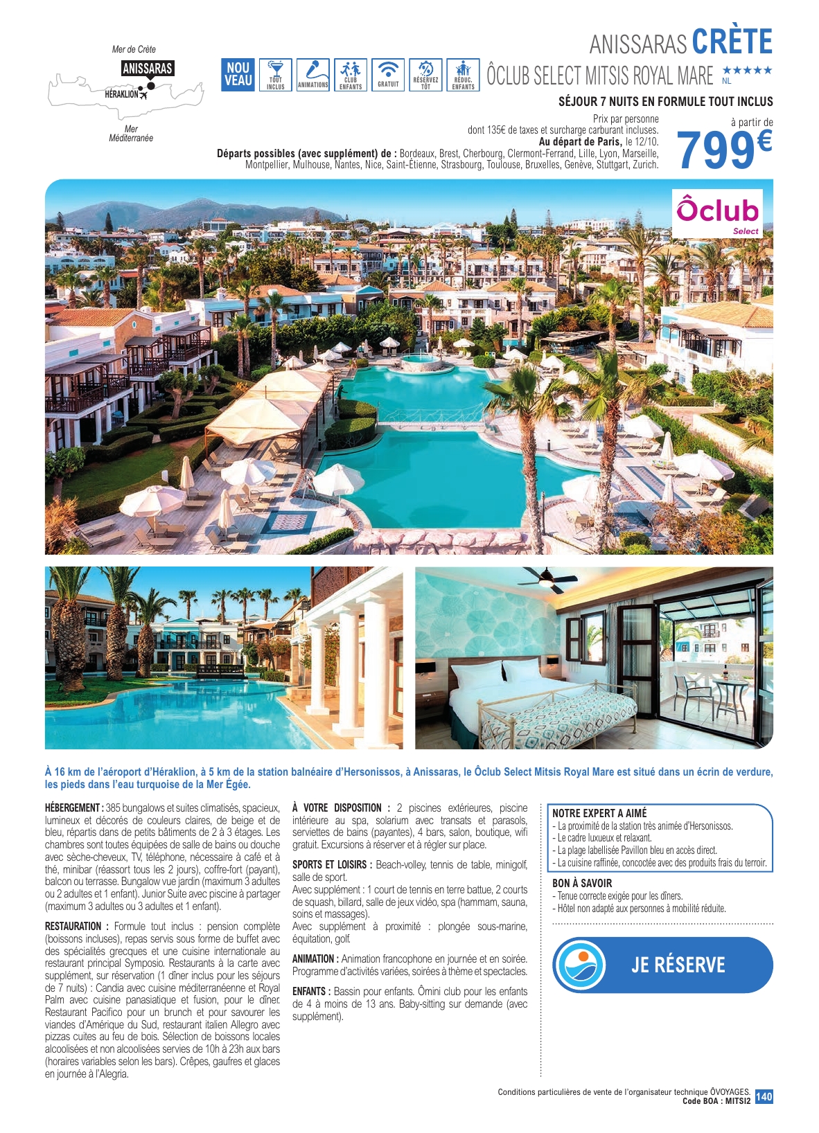 e-leclerc - Catalogue E.Leclerc - Voyages valable du 16/01/2026 au 31/10/2026 - page: 140