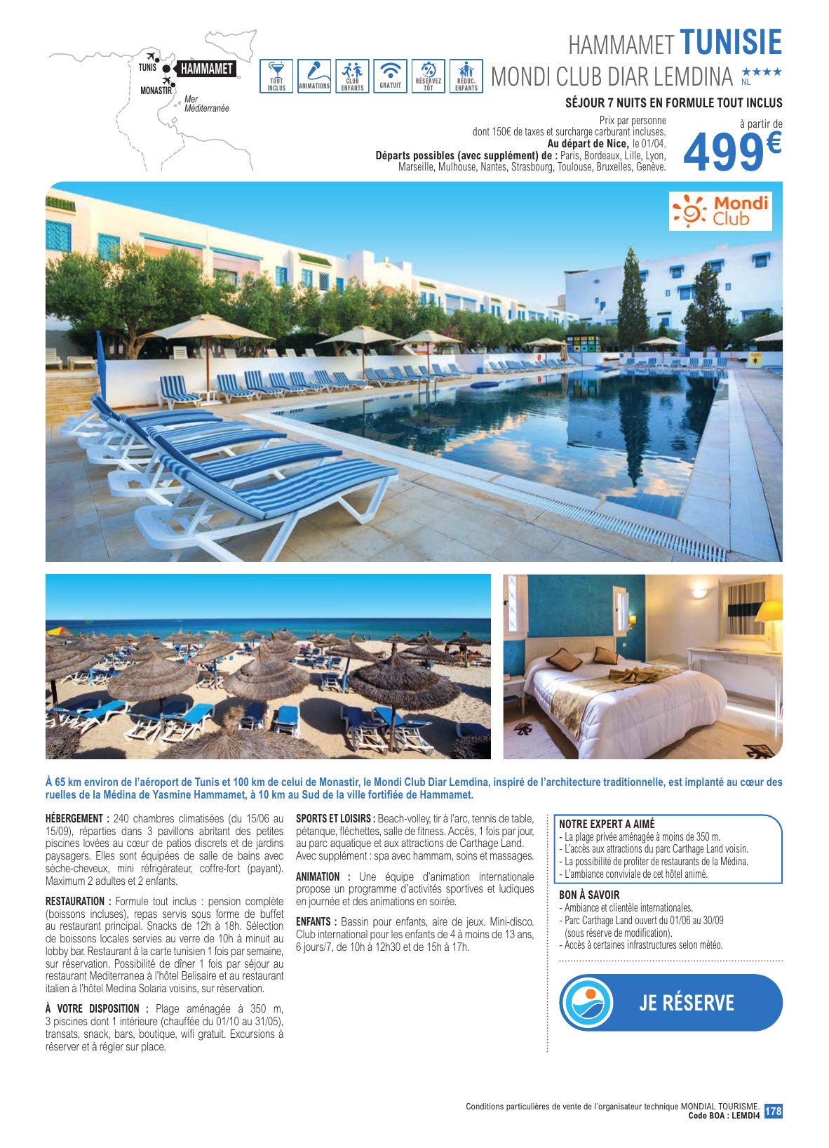 e-leclerc - Catalogue E.Leclerc - Voyages valable du 16/01/2026 au 31/10/2026 - page: 178