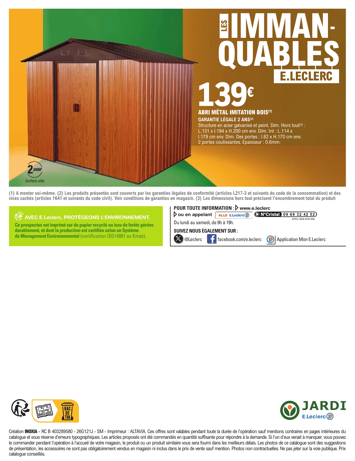 e-leclerc - Catalogue E.Leclerc - Trafic Jardi Printemps valable du 17/02/2026 au 28/02/2026 - page: 12