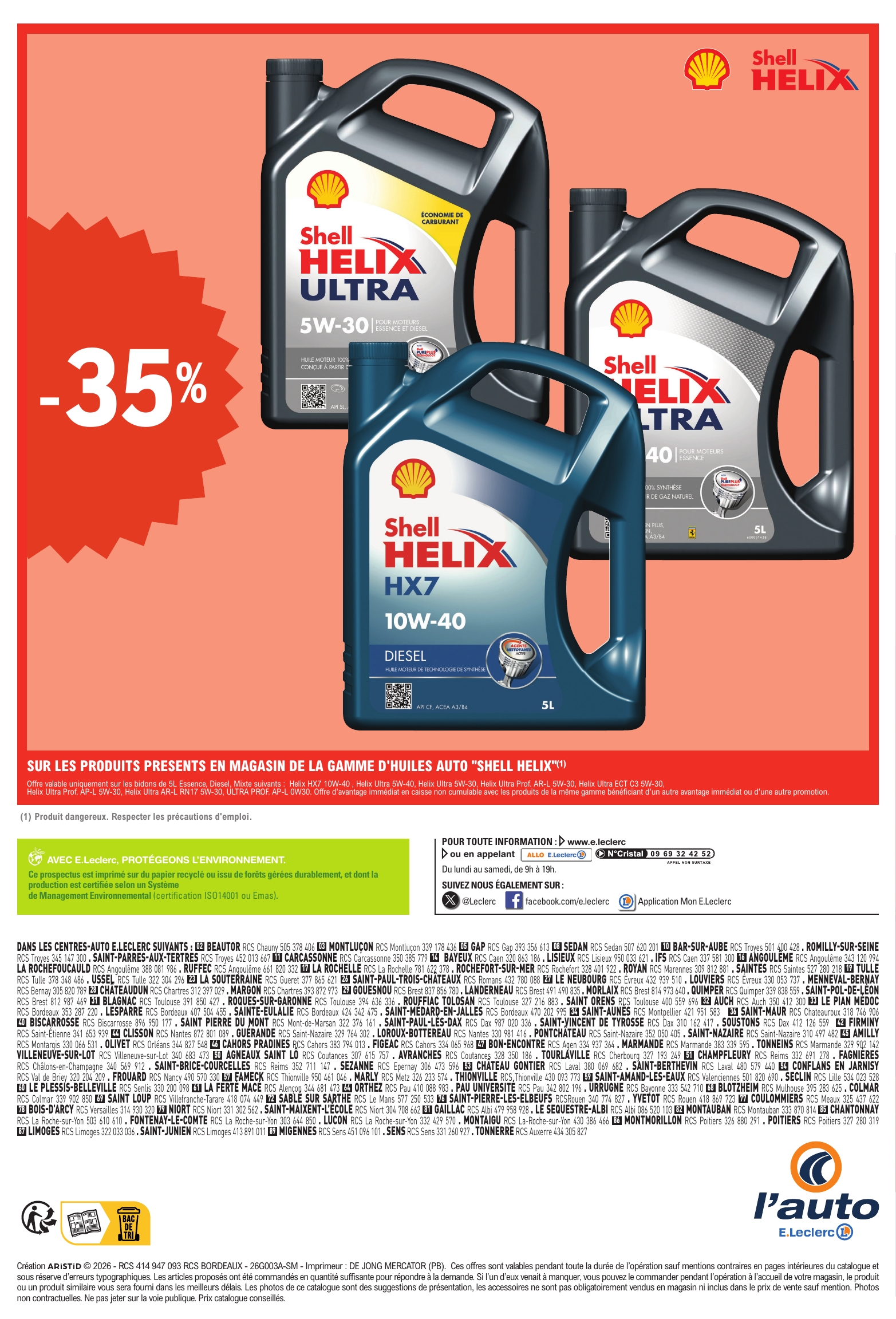 e-leclerc - Catalogue E.Leclerc - L'auto valable du 24/02/2026 au 07/03/2026 - page: 8