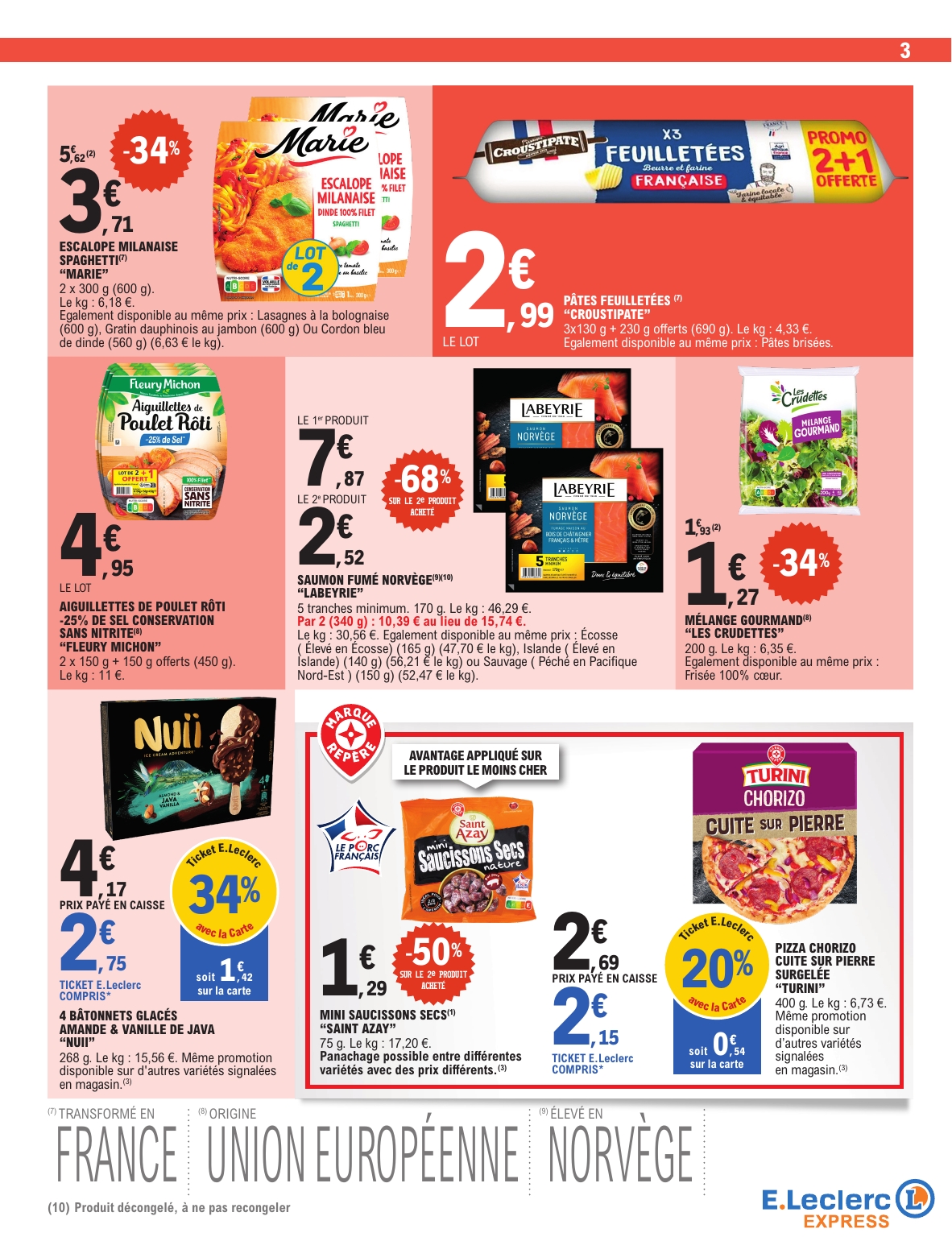 e-leclerc - Catalogue E.Leclerc - Express valable du 24/02/2026 au 07/03/2026 - page: 3