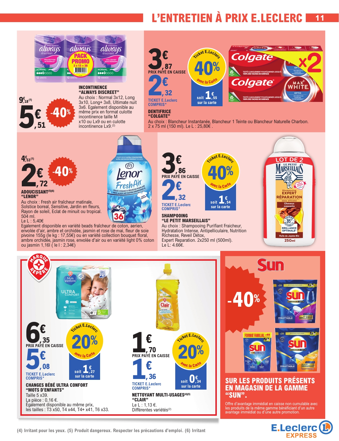e-leclerc - Catalogue E.Leclerc - Express valable du 24/02/2026 au 07/03/2026 - page: 11