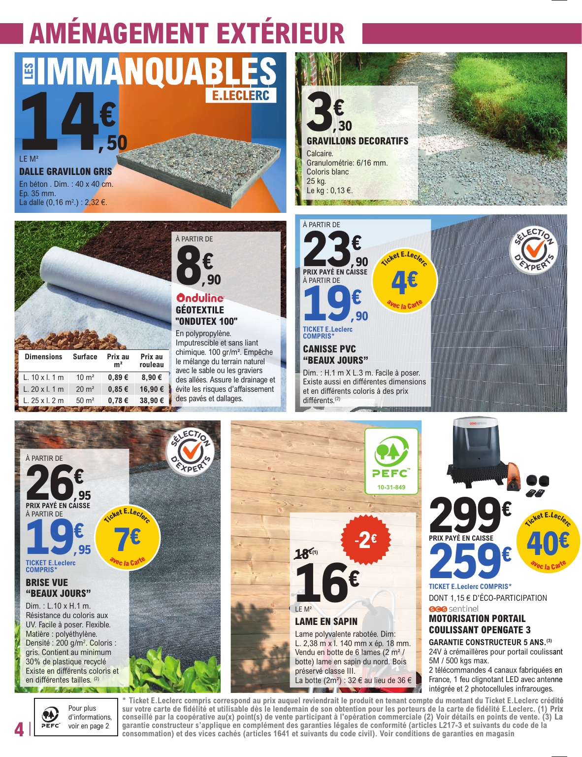 e-leclerc - Catalogue E.Leclerc - Brico valable du 24/02/2026 au 14/03/2026 - page: 4